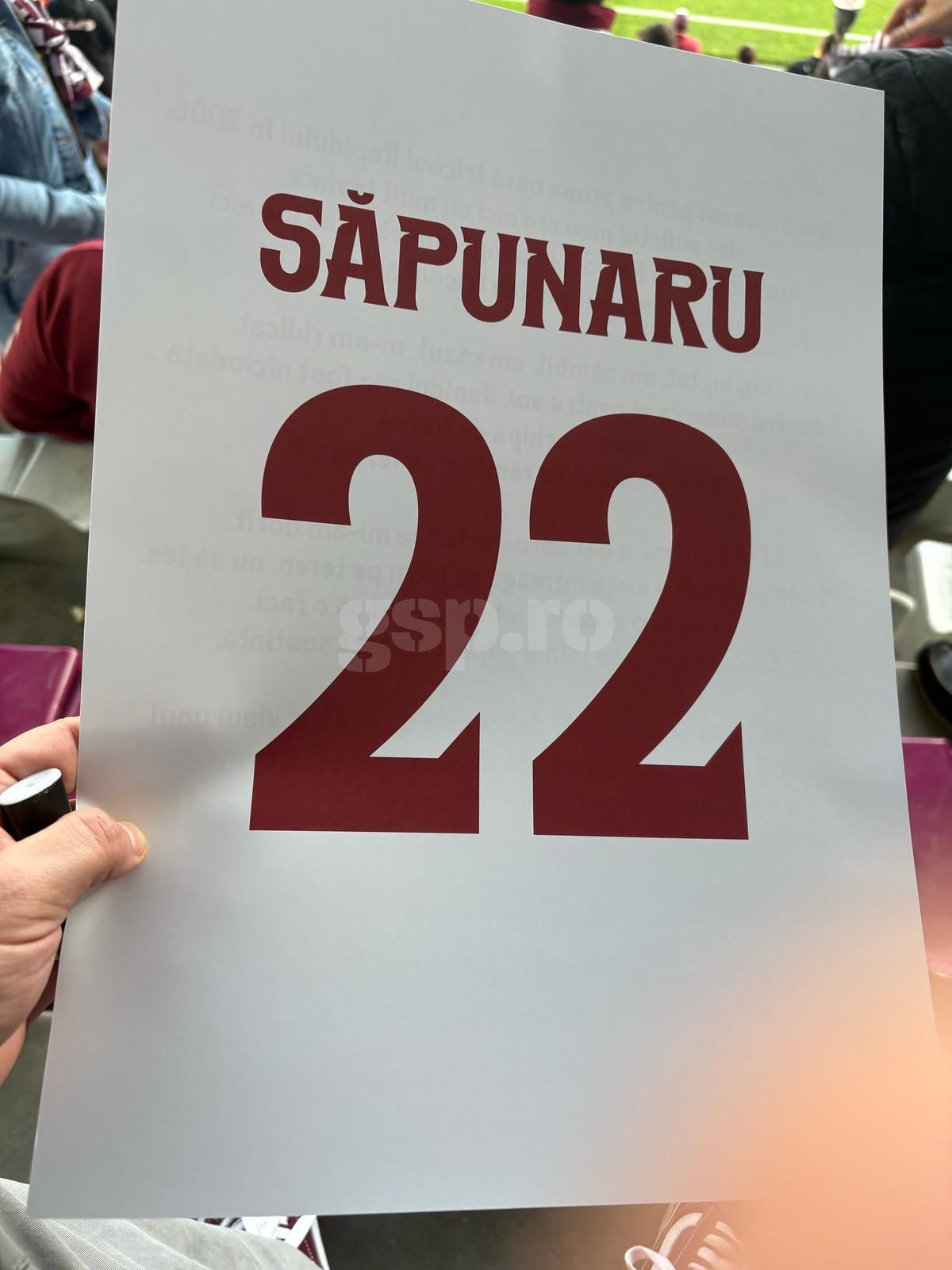 Retragerea lui Cristian Săpunaru / foto: Ionuț Iordache (GSP)