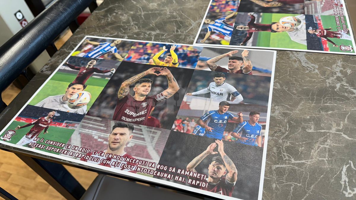 Imagini înainte de Rapid - CFR Cluj