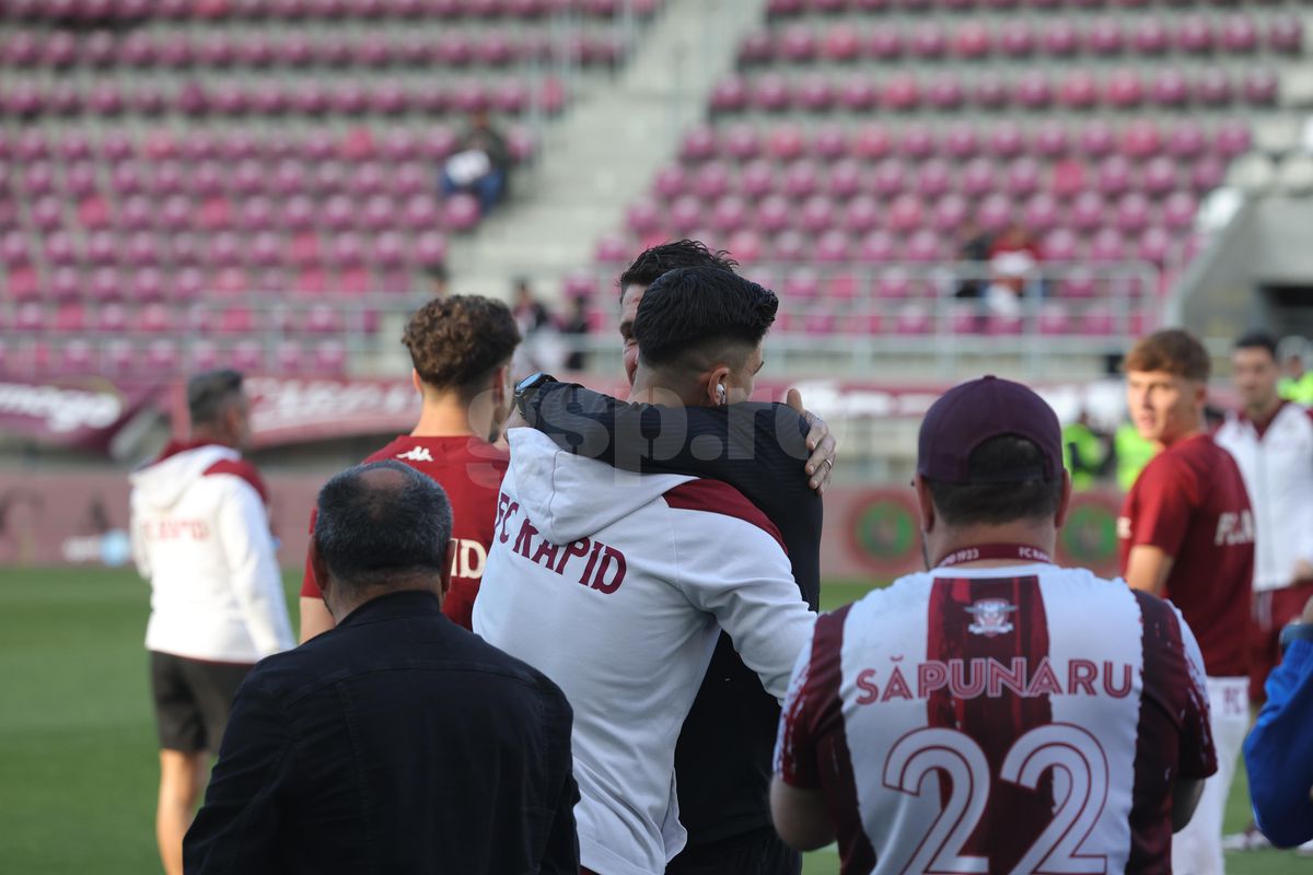 Cristi Săpunaru, la meciul de retragere // foto: Ionuț Iordache (GSP)