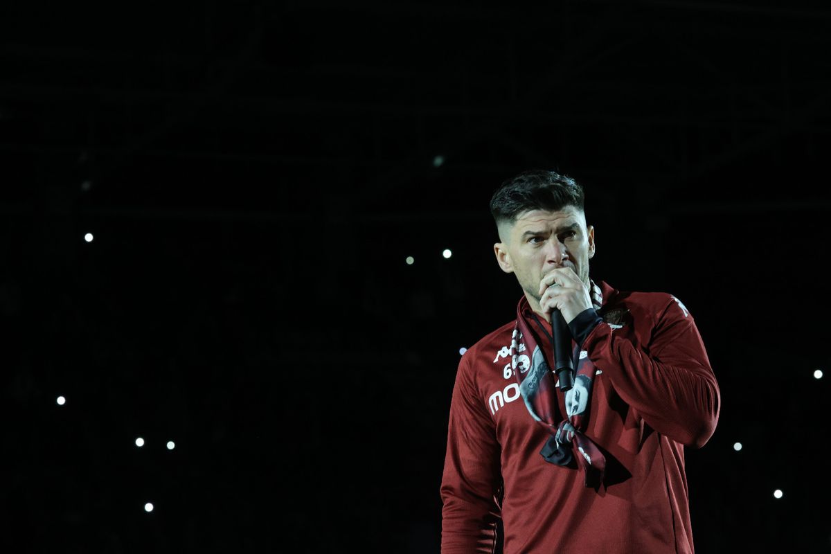 Cristian Săpunaru, cu lacrimi în ochi și zâmbet pe față la ultimul flash-interviu ca jucător: „Mi-aș da 10 ani înapoi”