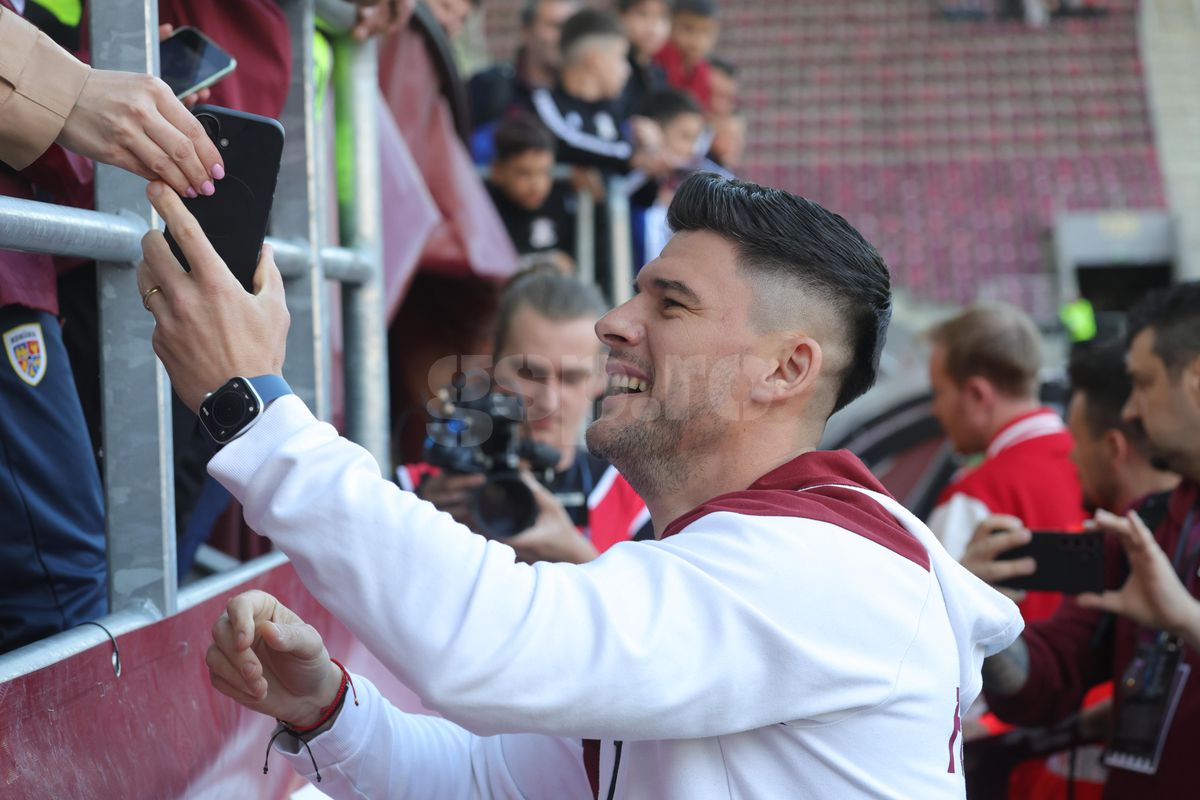 Imagini înainte de Rapid - CFR Cluj