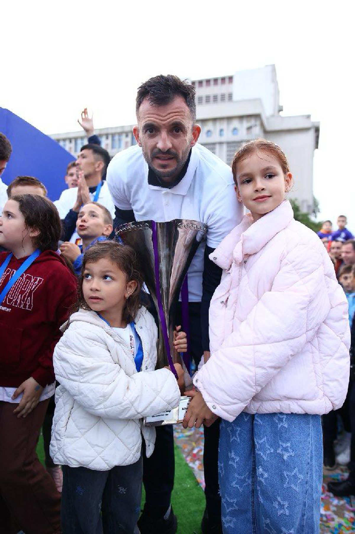 Cătălin Straton - fiesta la Pitești după promovare