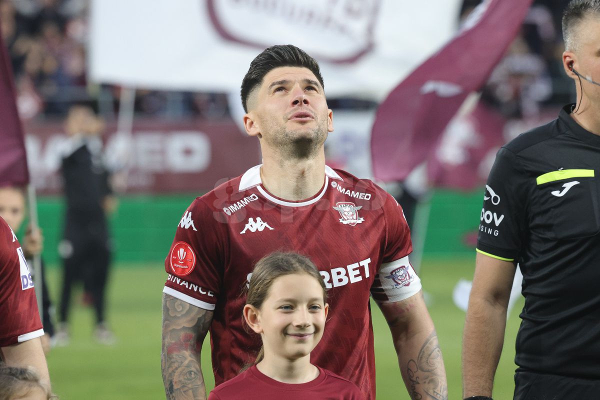 Cristian Săpunaru s-a retras! Discurs în lacrimi al fotbalistului: „Gata, s-a terminat” » Fanii Rapidului, la înălțime: „Ține minte, îți stă bine președinte!”