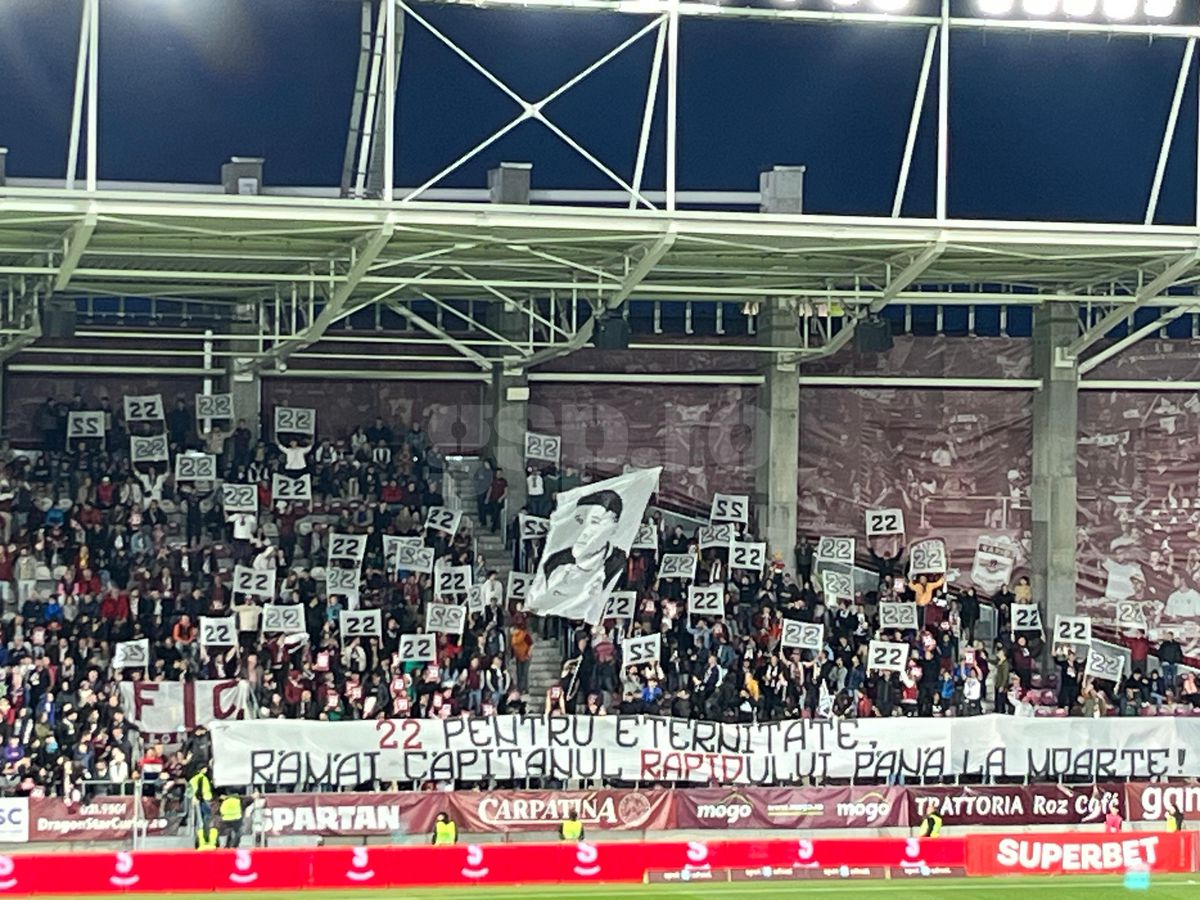 Cristian Săpunaru s-a retras! Discurs în lacrimi al fotbalistului: „Gata, s-a terminat” » Fanii Rapidului, la înălțime: „Ține minte, îți stă bine președinte!”