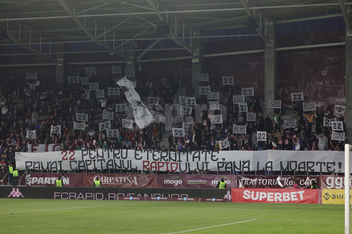 Cristian Săpunaru s-a retras! Discurs în lacrimi al fotbalistului: „Gata, s-a terminat” » Fanii Rapidului, la înălțime: „Ține minte, îți stă bine președinte!”