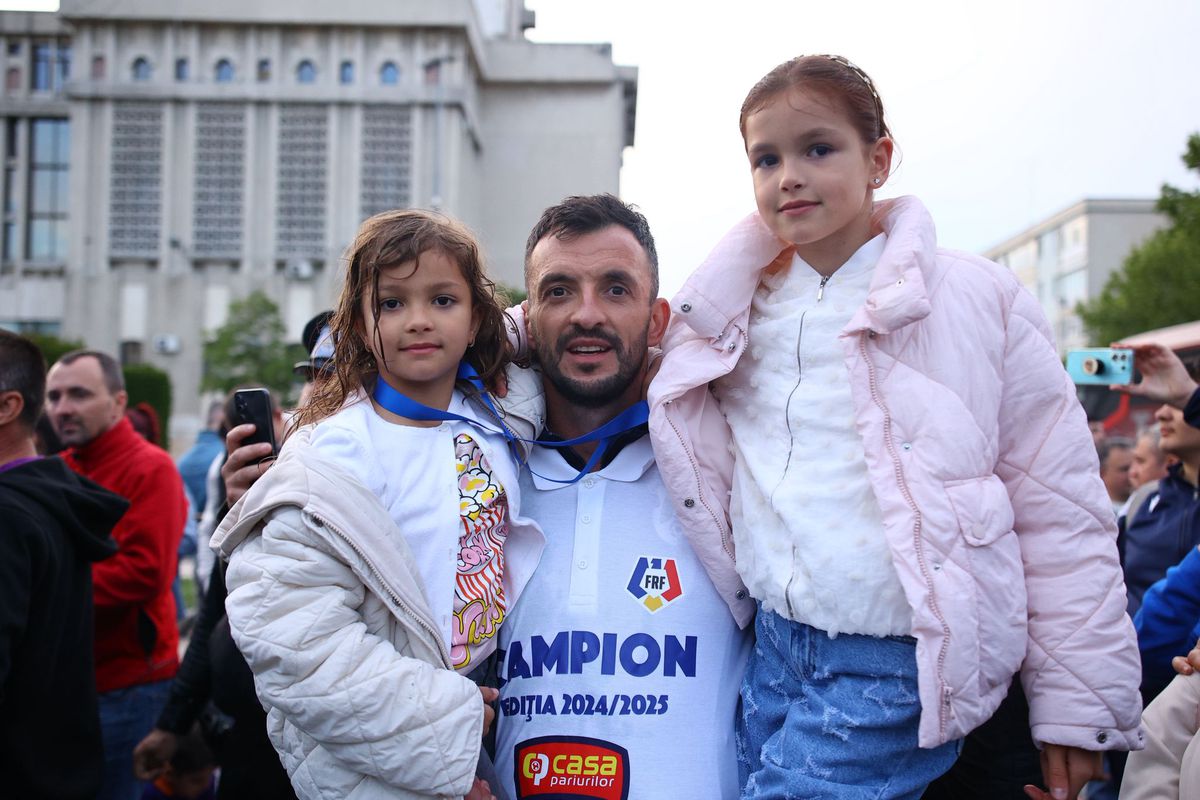 Cătălin Straton - fiesta la Pitești după promovare