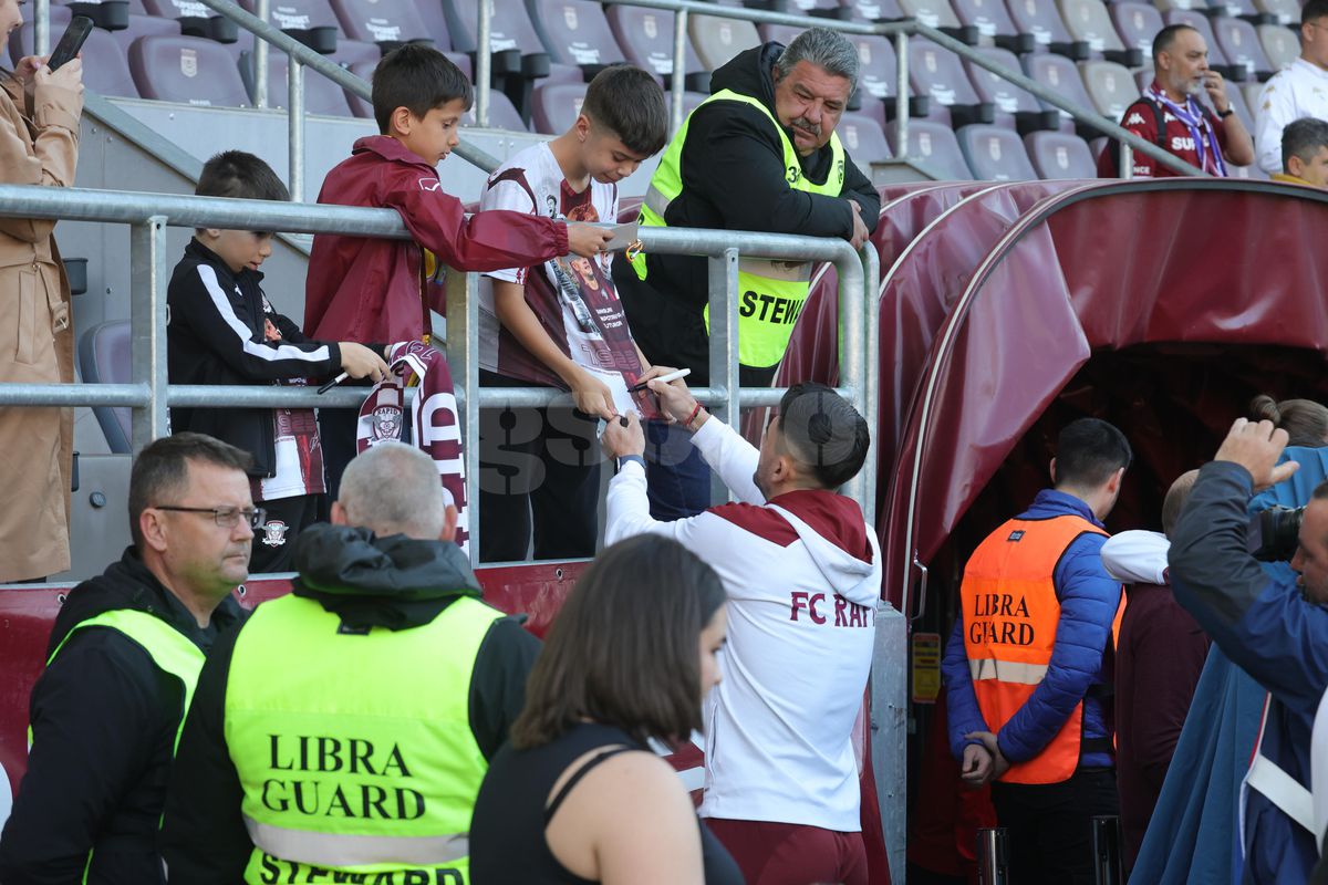 Imagini înainte de Rapid - CFR Cluj