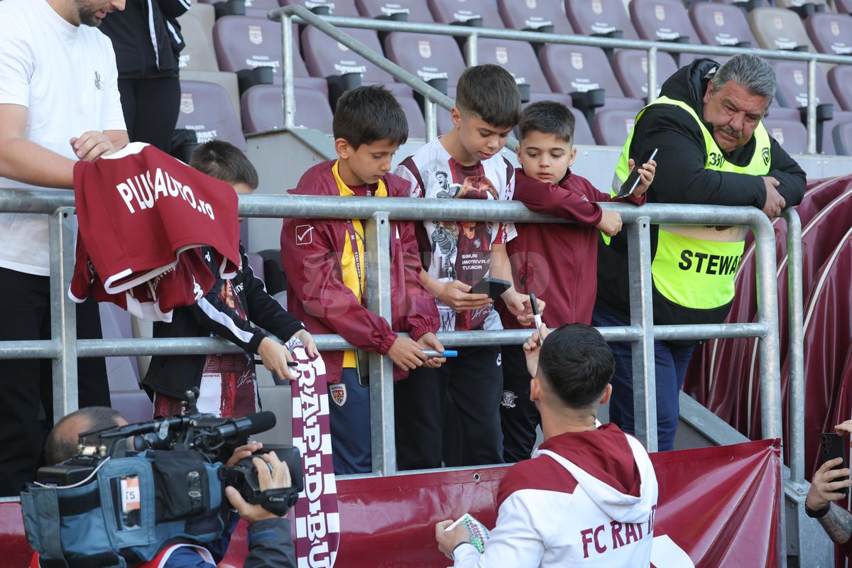 Imagini înainte de Rapid - CFR Cluj