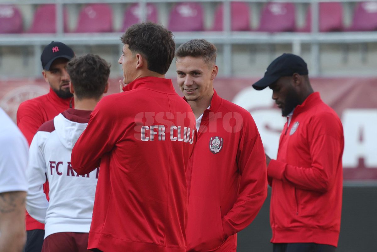 Imagini înainte de Rapid - CFR Cluj