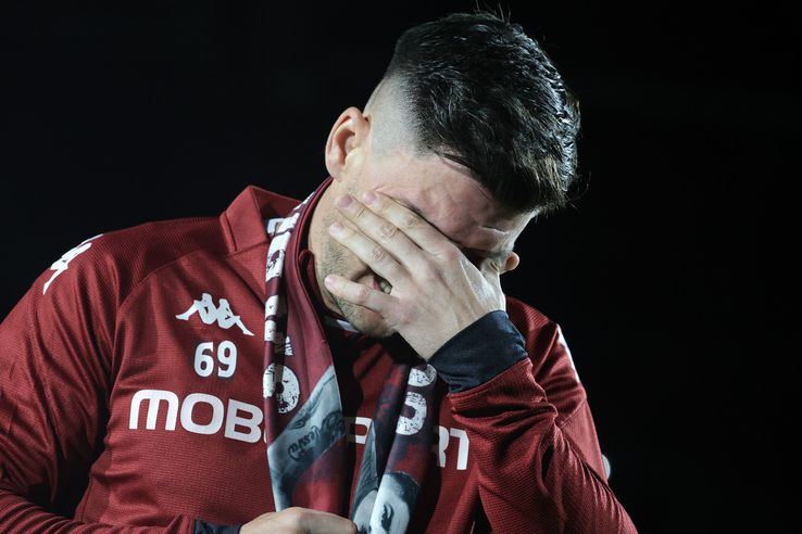 Cristian Săpunaru retragere, imagini de la final // foto: Ionuț Iordache (GSP)