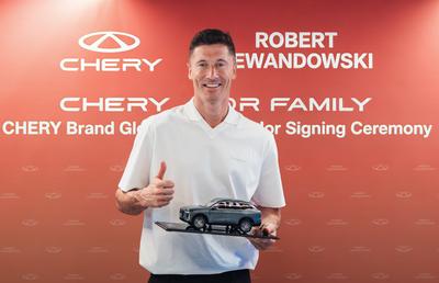 Robert Lewandowski a devenit Ambasador Global al brandului CHERY