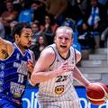 Trey Woodbury, jucătorul lui U-BT Cluj-Napoca, în acțiune la Craiova/Foto: Facebook (U-BT Cluj-Napoca)