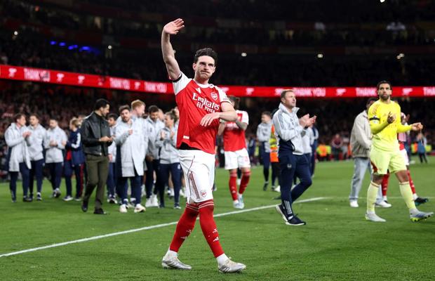 Declan Rice, mesaj triumfal după câștigarea Premier League cu Arsenal: „V-am spus...”