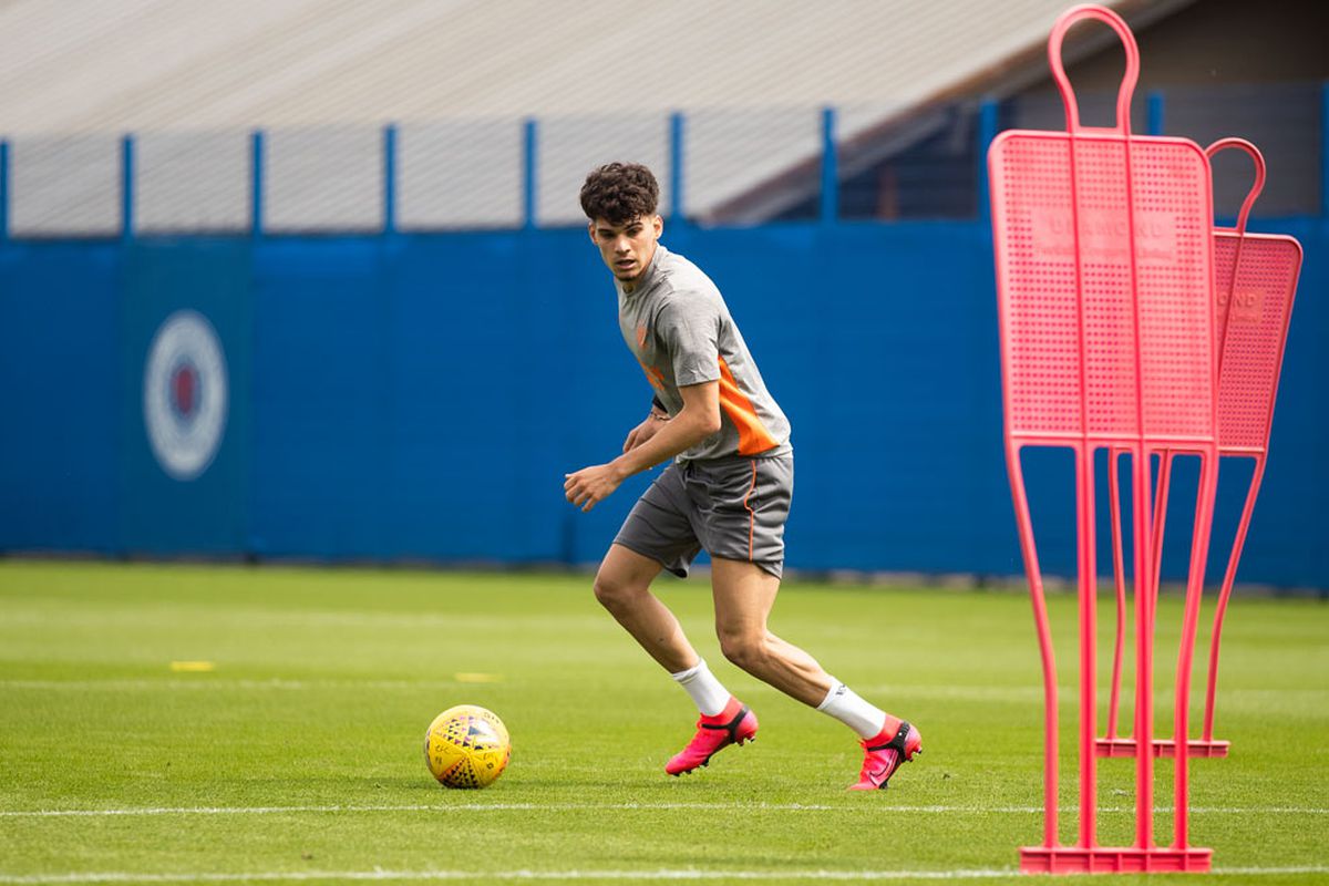 FOTO Ianis Hagi general antrenamente Rangers