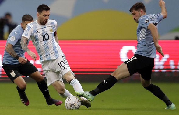 Argentina, victorie la cu Uruguay în Copa America » Messi, pasă de gol în meciul contra prietenului Suarez