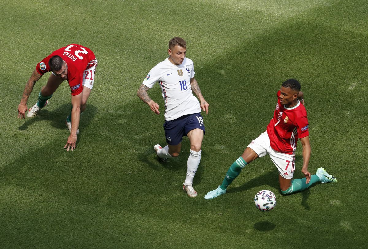 Imagini emoționante! Ce au făcut vedetele Franței înainte de meciul cu Ungaria