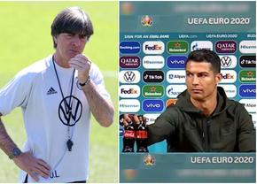 Joachim Low, înainte de „șocul” Portugalia - Germania: „Cristiano poate face mai mult decât să dea la o parte sticlele de Coca-Cola”