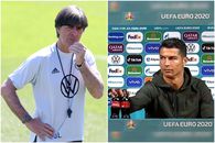 Joachim Low, înainte de „șocul” Portugalia - Germania: „Cristiano poate face mai mult decât să dea la o parte sticlele de Coca-Cola”