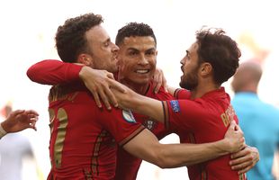 Belgia - Portugalia: Lukaku și Cristiano Ronaldo promit goluri multe azi! Cotă mărită la 50 pentru ca ambele echipe să marcheze