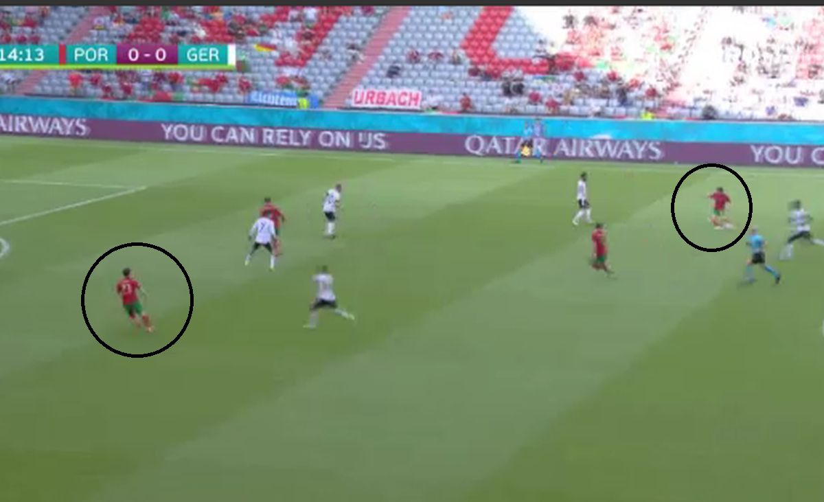 „MONSTRUL” CR7! Fază incredibilă în Portugalia - Germania » Ronaldo le-a făcut pe toate în 15 secunde: stoper, sprinter și marcator!