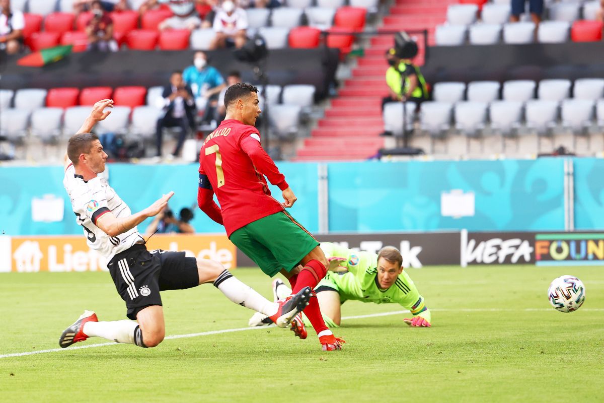 Gol Cristiano Ronaldo în Portugalia - Germania