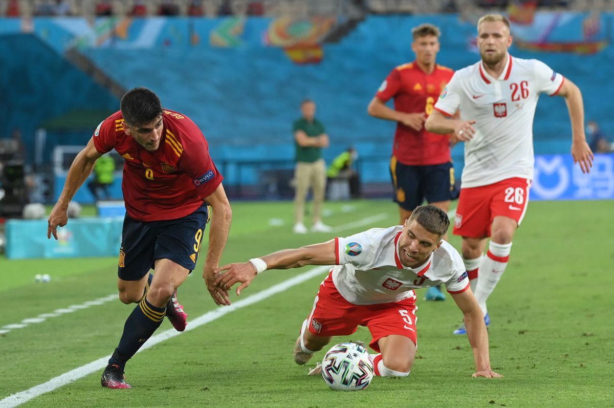 Spania - Polonia 1-1. „Furia Roja” tremură pentru calificarea în optimi la Euro 2020! Clasamentul grupei E