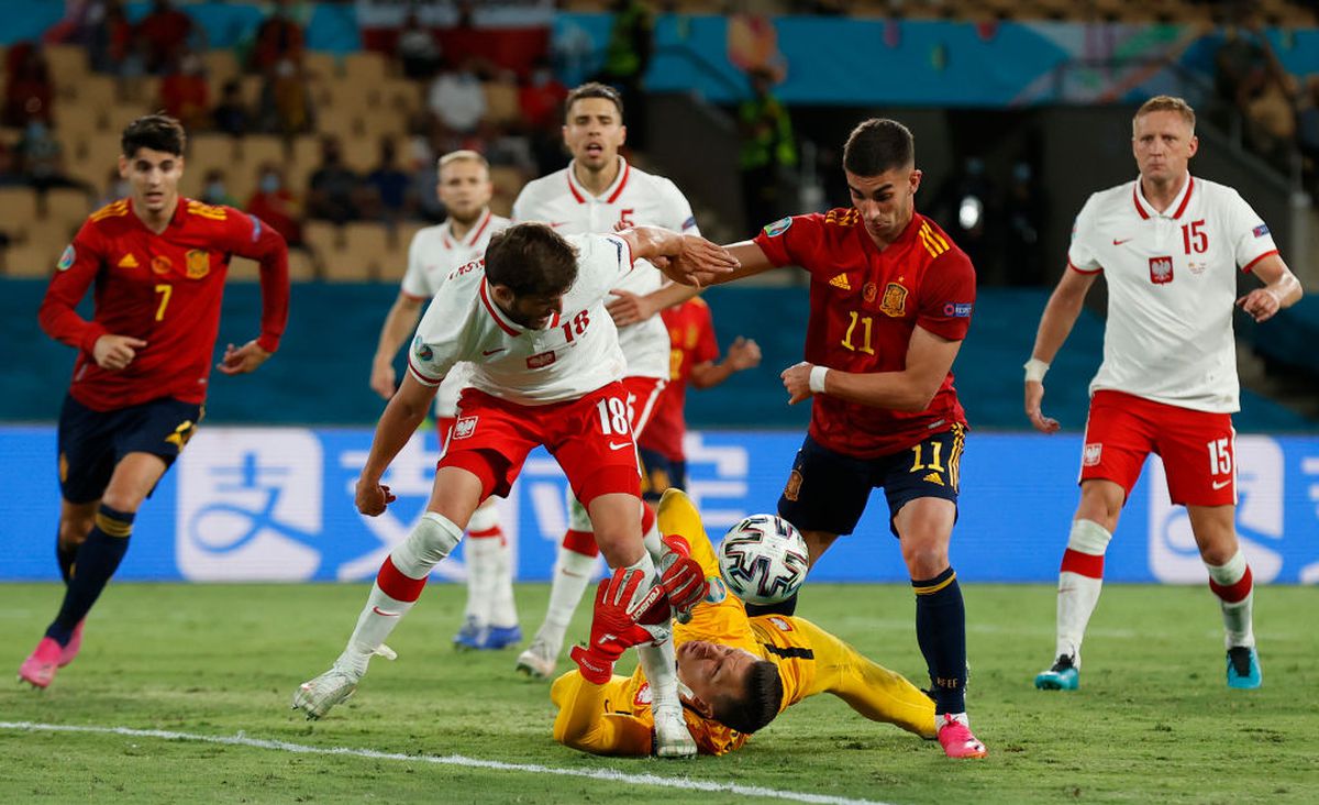 Spania - Polonia 1-1. „Furia Roja” tremură pentru calificarea în optimi la Euro 2020! Clasamentul grupei E