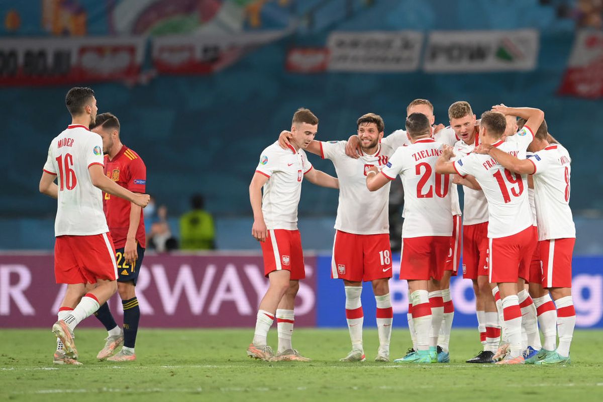Spania - Polonia 1-1. „Furia Roja” tremură pentru calificarea în optimi la Euro 2020! Clasamentul grupei E