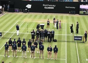 Finala ratată de Halep și Cîrstea la Birmingham a ținut doar 37 de minute! » Nici ultimul act de la dublu nu se mai joacă