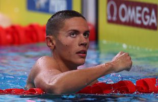 David Popovici, ULUITOR la CM de natație din Budapesta: s-a calificat în finală la 200 metri liber cu primul timp și record mondial al juniorilor!