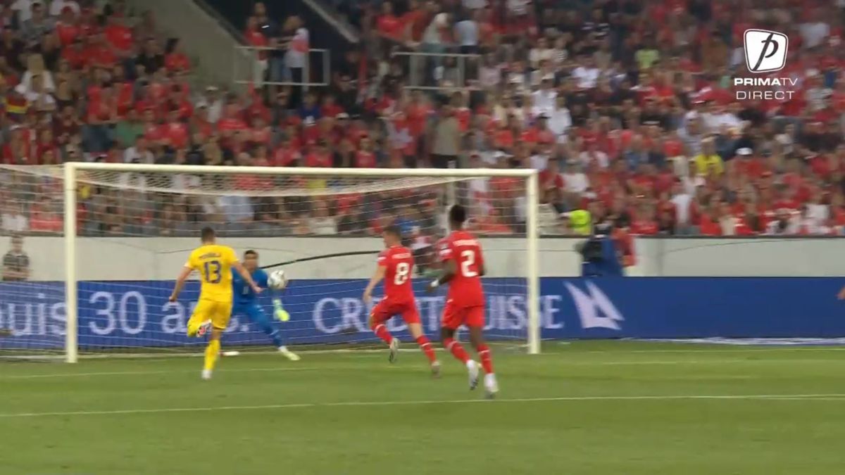 FOTO Elveția - România, golurile lui Mihăilă