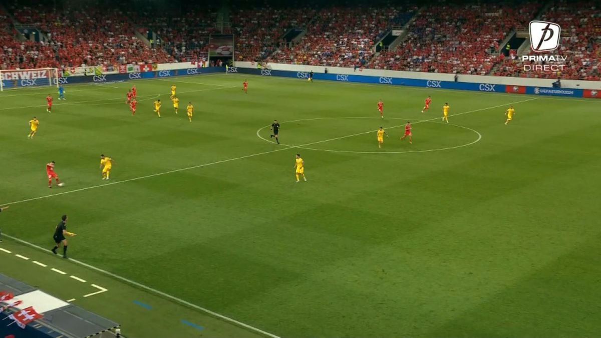 FOTO Elveția - România, golul doi al elvețienilor 19.06.2023