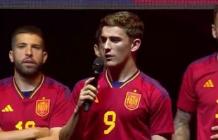Cinci momente de la celebrarea Spaniei: Gavi a luat cuvântul, iar spectatorii au înjurat Barcelona