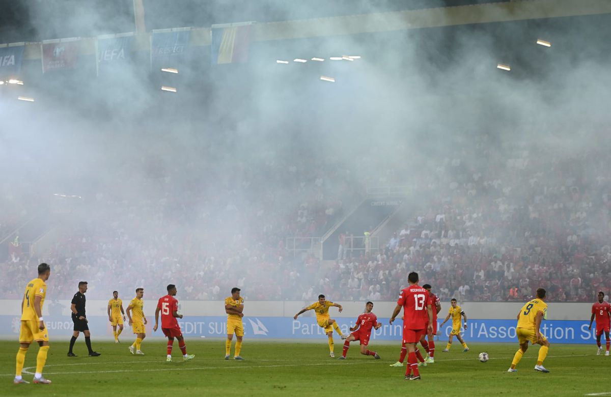 FOTO Elveția - România, meci, a doua repriză 19.03.2023