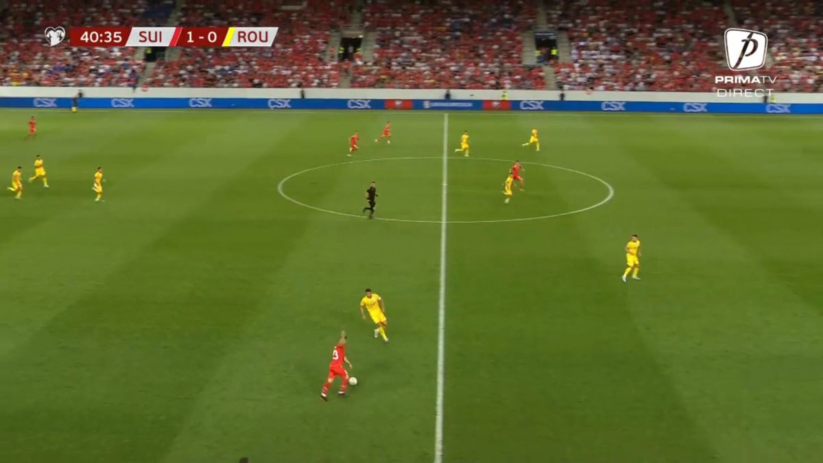 FOTO Elveția - România, golul doi al elvețienilor 19.06.2023