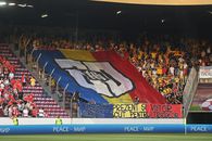 Suporterii români au impresionat în Elveția: „Trecut, prezent și viitor, mereu scut pentru tricolor”