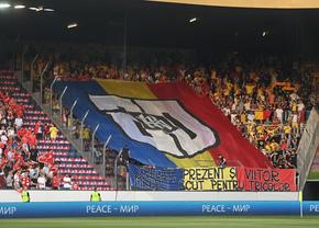 Suporterii români au impresionat în Elveția: „Trecut, prezent și viitor, mereu scut pentru tricolor”