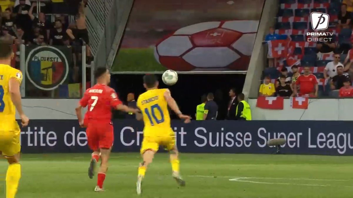 FOTO Elveția - România, golul doi al elvețienilor 19.06.2023