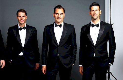 Rafael Nadal, Roger Federer și Novak Djokovic, foto: Guliver/gettyimages