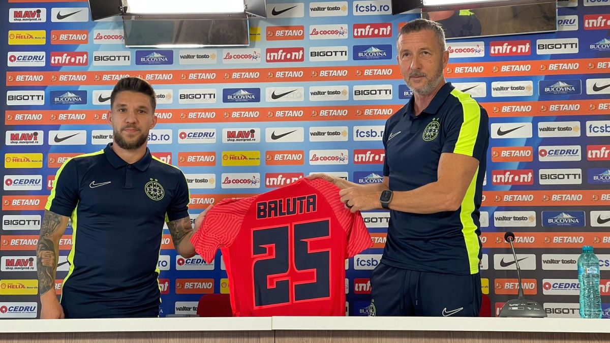 FCSB l-a prezentat azi Alexandru Băluță:  „Nu m-am simțit dorit la Craiova! Nu a existat niciun echilibru între oferte”