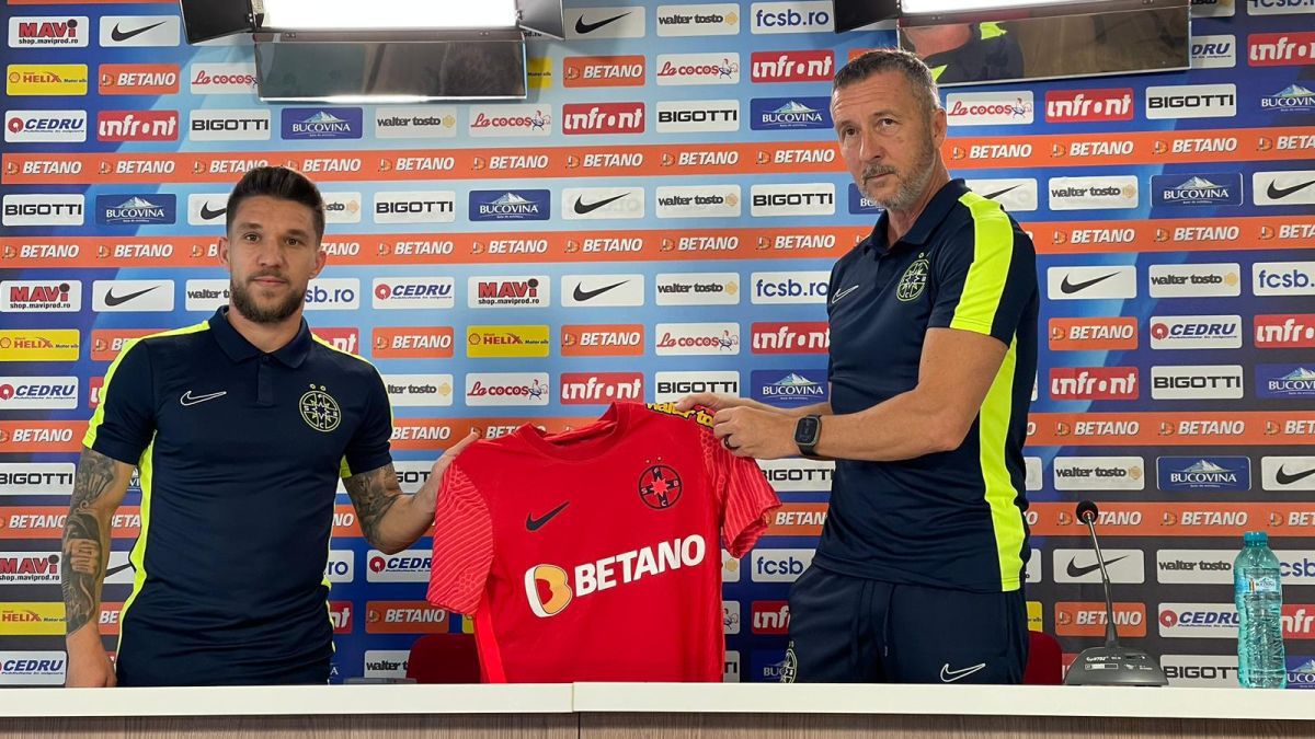 FCSB l-a prezentat azi Alexandru Băluță:  „Nu m-am simțit dorit la Craiova! Nu a existat niciun echilibru între oferte”