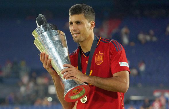 Rodri e candidatul Spaniei pentru Balonul de Aur! Patru trofee la club și națională, două premii individuale » Pep Guardiola e vrăjit de el!