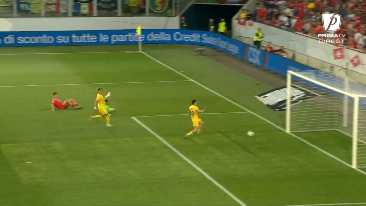 FOTO Elveția - România, golul doi al elvețienilor 19.06.2023