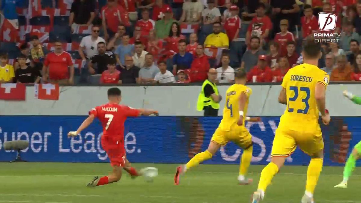 FOTO Elveția - România, golul doi al elvețienilor 19.06.2023