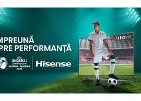 Hisense anunță sponsorizarea Campionatului European de Fotbal U21  cu sloganul “Împreună spre performanță.”