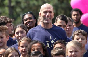 Zinedine Zidane a plâns la o acțiune caritabilă » E ambasadorul unei asociații care sprijină copiii bolnavi de cancer și familiile lor