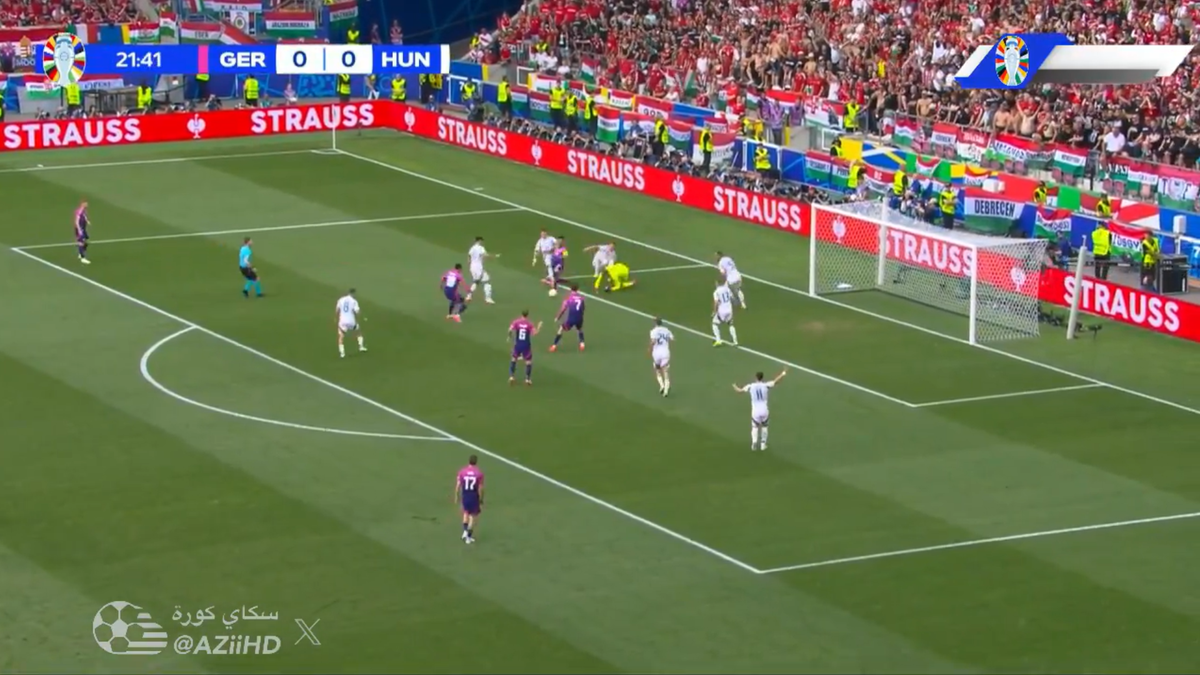 Golul lui Musiala în Germania - Ungaria