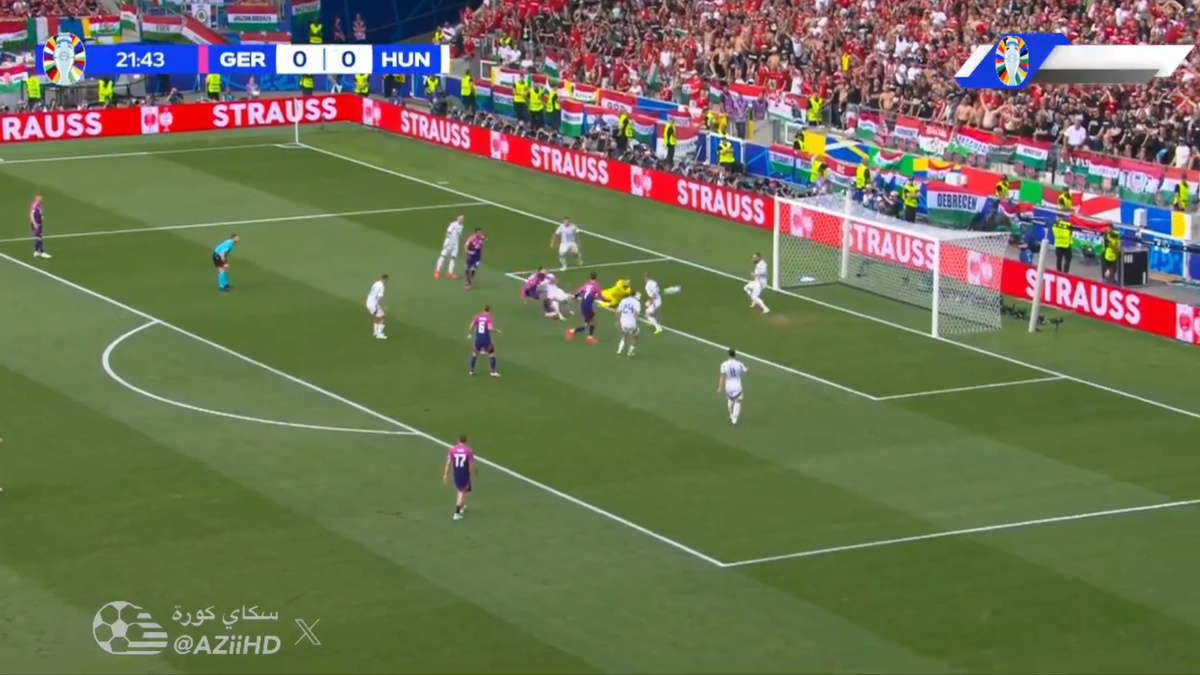 Golul lui Musiala în Germania - Ungaria
