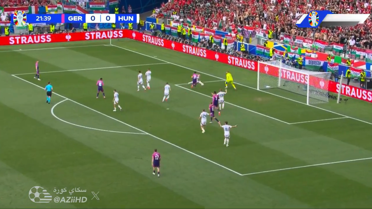 Golul lui Musiala în Germania - Ungaria