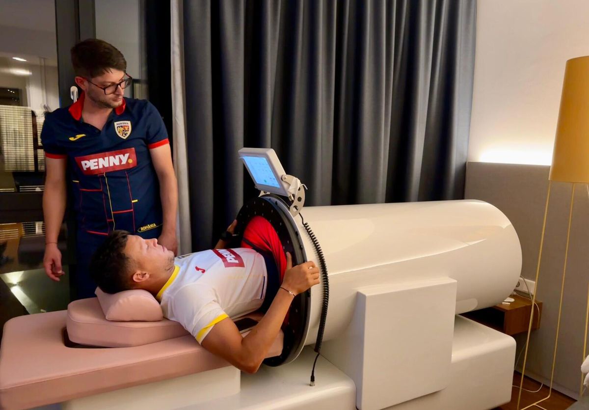 Medicina de la NASA a ajuns în cantonamentul echipei naționale! Jucătorii se refac pentru meciul cu Belgia ca astronauții în spațiu